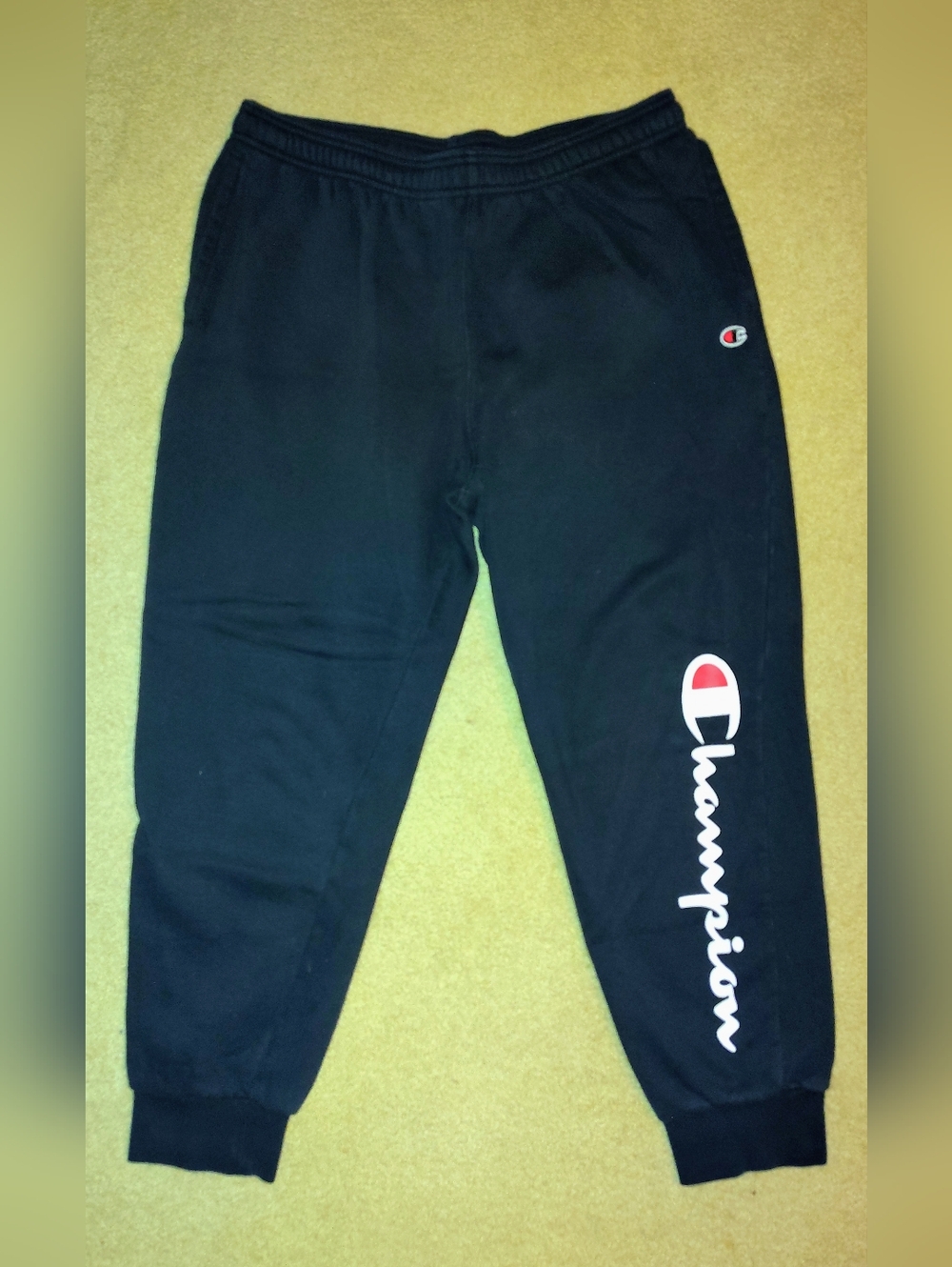 Champion Black Jogger Sweatpants